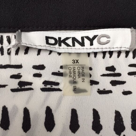 DKNYC Sleeveless Flowy Top Sz 3X - Picture 5 of 7